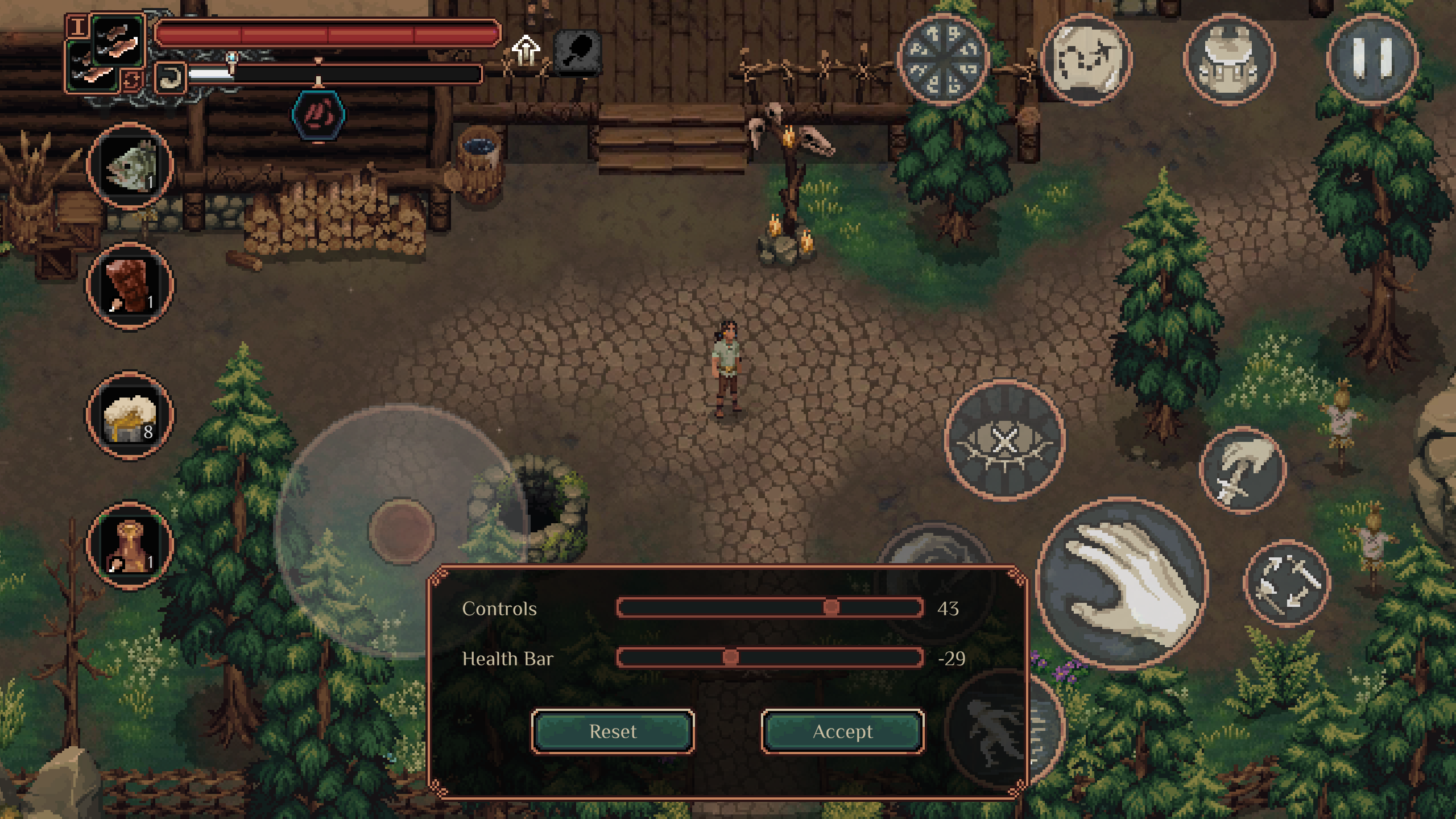 Pełna dowolność w skalowaniu rozmiarów interfejsu.